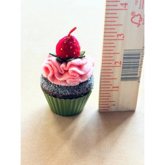 Hallmark Keepsake Ornament Berry-licious Christmas Cupcake Strawberry 2012 - Picture 2 of 5